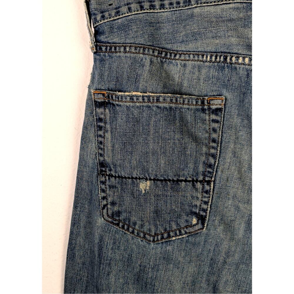 Vintage Abercrombie and Fitch Mens Jeans Baxter 34 x34 Low rise/slim Waist 36" - Picture 5 of 16